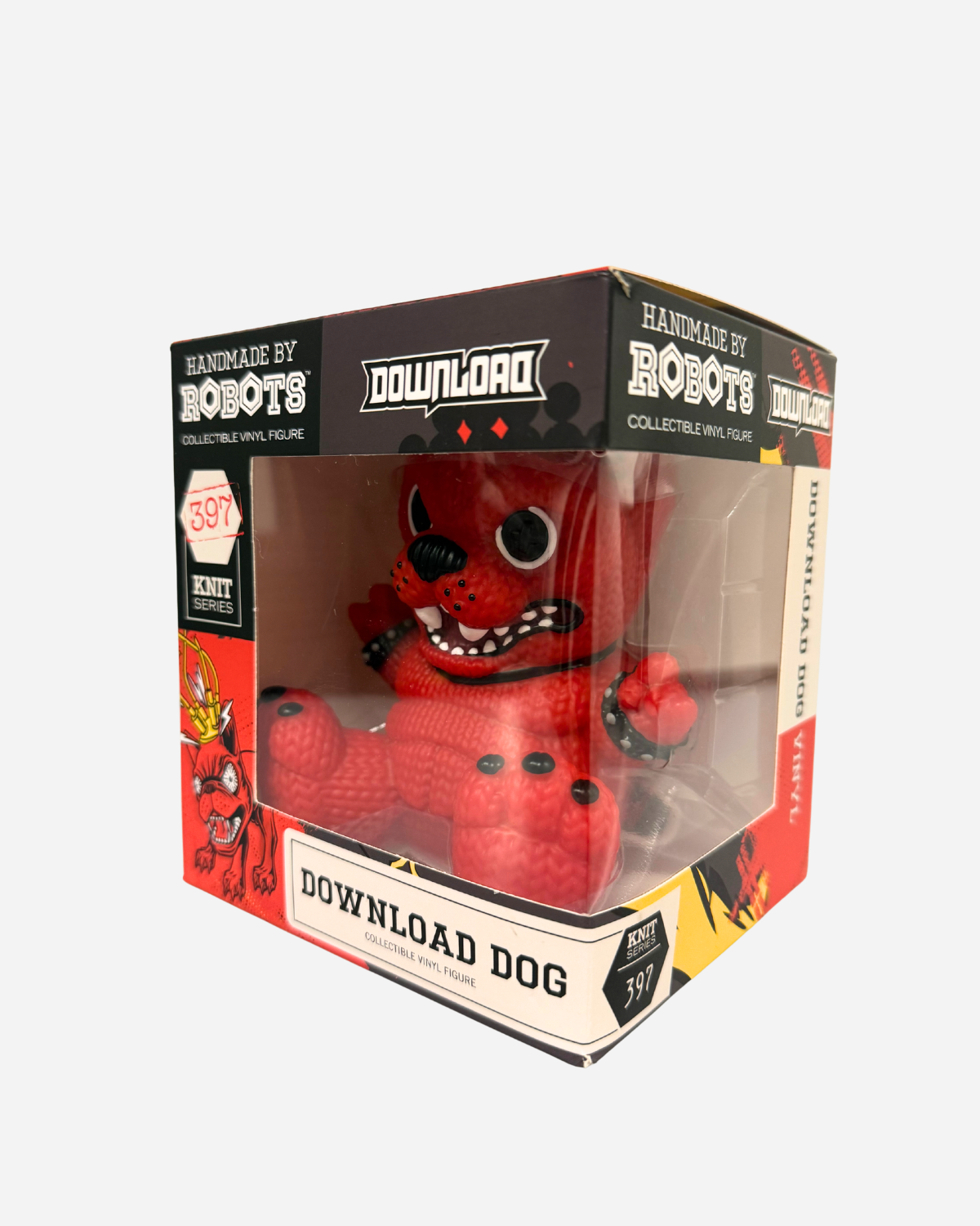 Handmade by Robots Download Dog Vinyl Figure