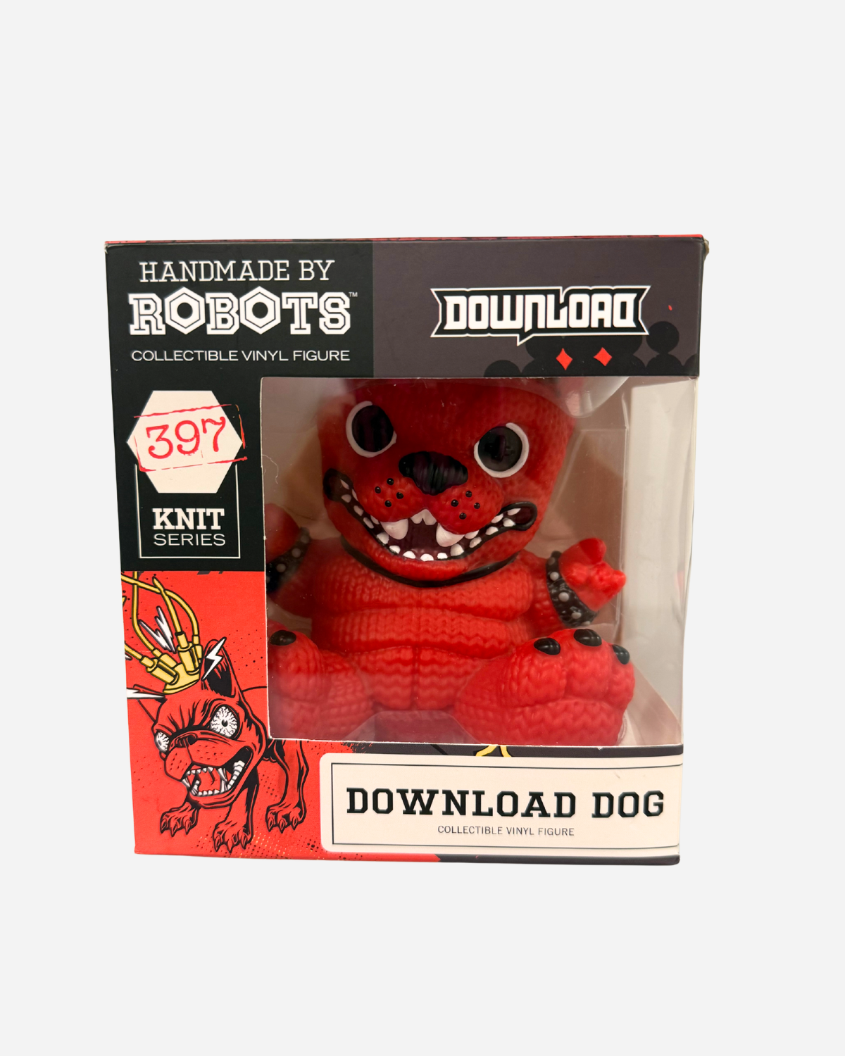 Handmade by Robots Download Dog Vinyl Figure