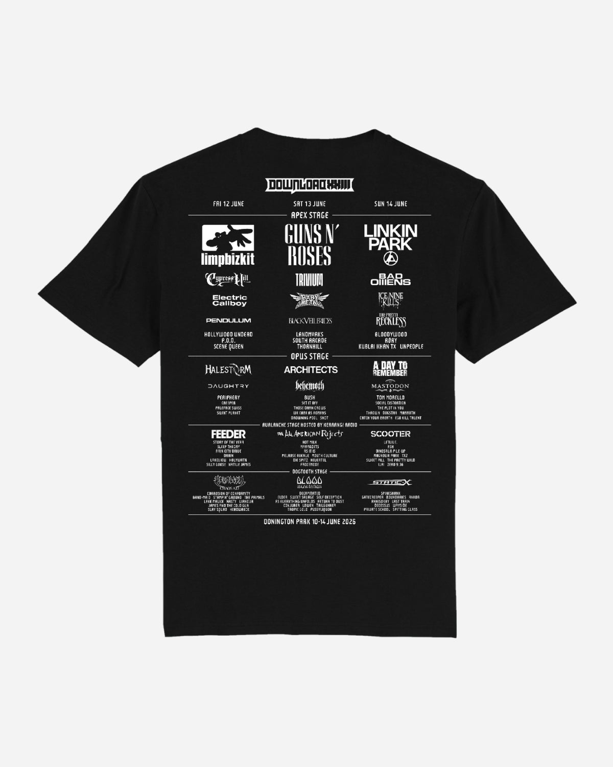 Download XXIII 2026 Lava Line-Up T Shirt