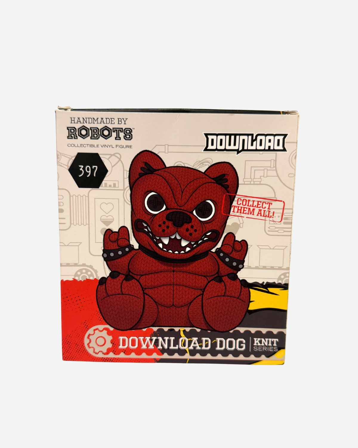 Handmade by Robots Download Dog Vinyl Figure